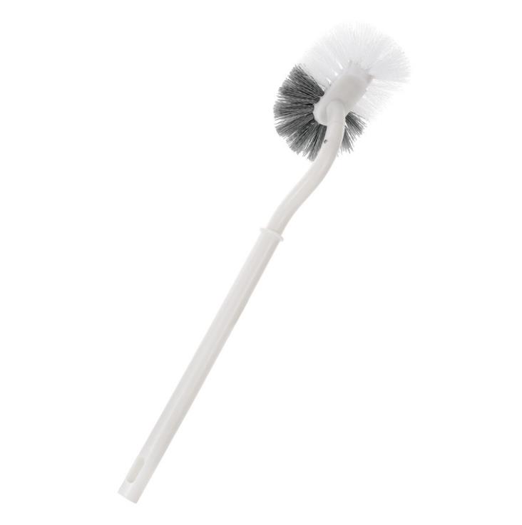 New long handle no dead corner wall mounted plastic toilet household cleaning brush with soft wool
