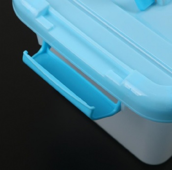  Translucent toy plastic storage box household snacks department store cosmetics multifunctional box	
