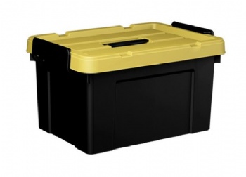  防水防潮塑料透明收纳盒加厚大号环保整理箱手提收纳箱	