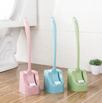  Curved long handle toilet cleaning brush set cleaning bathroom	