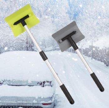  Aluminum alloy telescopic snow brush ice shovel	